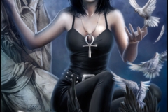 The sound of her wings